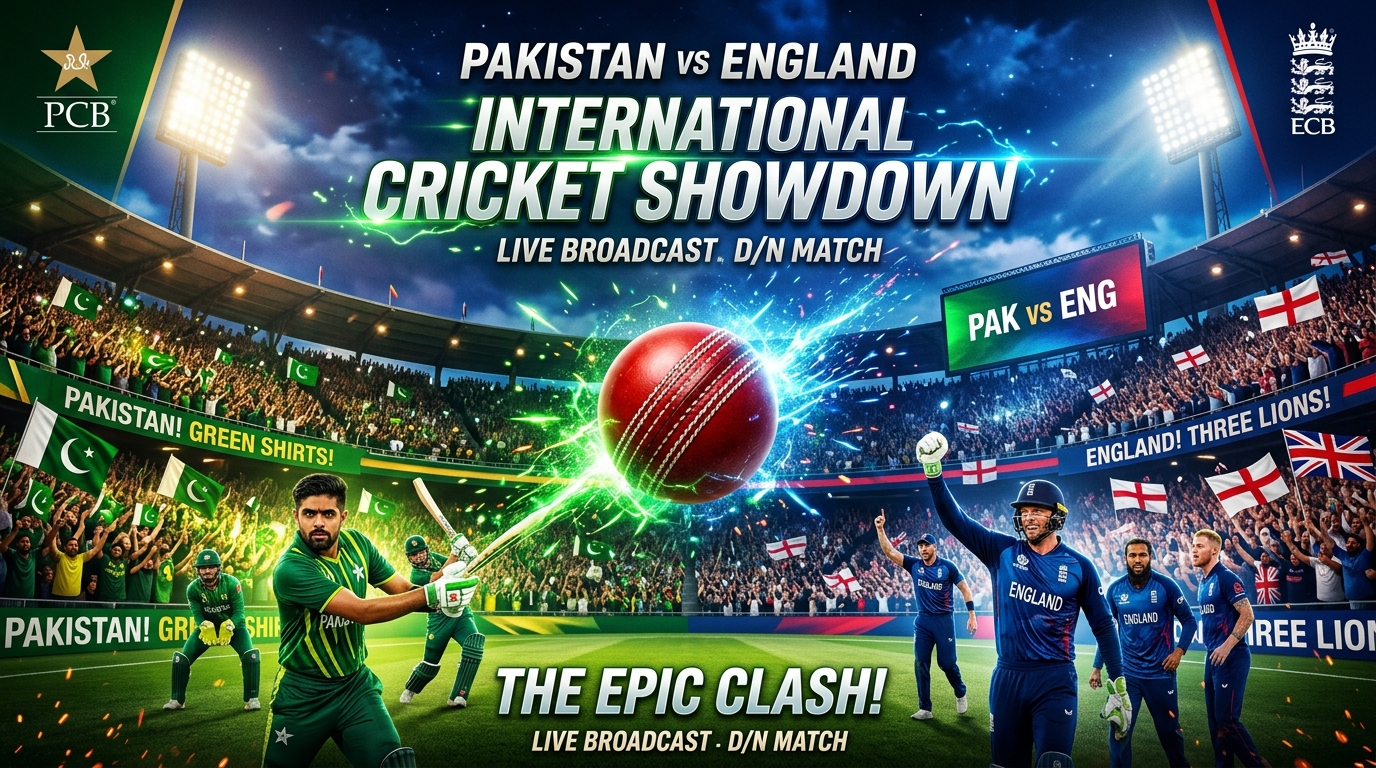 Pakistan vs England Live Stream Online: Complete Match Preview, Pitch Report, Predicted Playing XIs, Key Battles & Where to Watch in Full HD